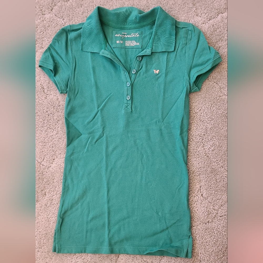 Vintage 90s/Y2K Aeropostale Collared Shirt